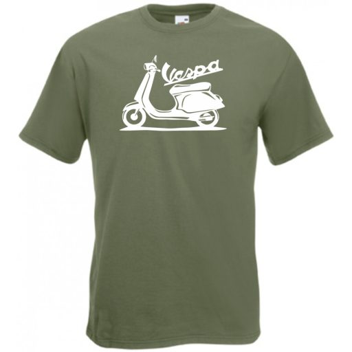 Motor fan Vespa férfi rövid ujjú póló