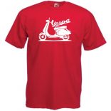 Motor fan Vespa férfi rövid ujjú póló