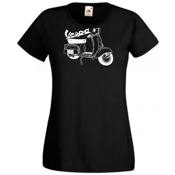 Motor fan Vespa női rövid ujjú póló