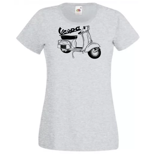 Motor fan Vespa női rövid ujjú póló