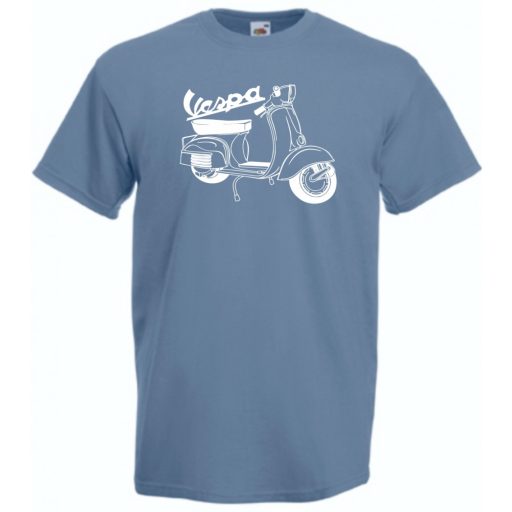 Motor fan Vespa férfi rövid ujjú póló
