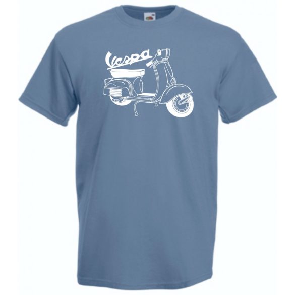 Motor fan Vespa férfi rövid ujjú póló