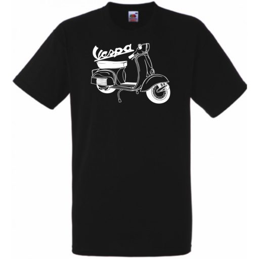 Motor fan Vespa férfi rövid ujjú póló