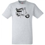 Motor fan Vespa férfi rövid ujjú póló