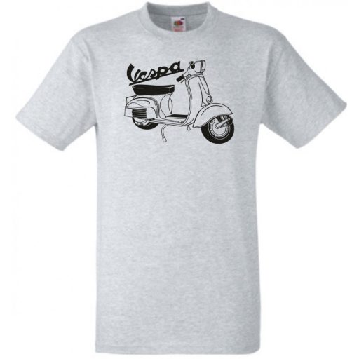 Motor fan Vespa férfi rövid ujjú póló