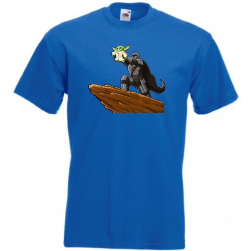 Humor-paródia BABYODA, megszületett gyerek rövid ujjú póló