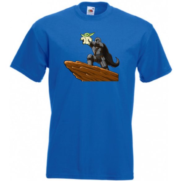 Humor-paródia BABYODA, megszületett gyerek rövid ujjú póló