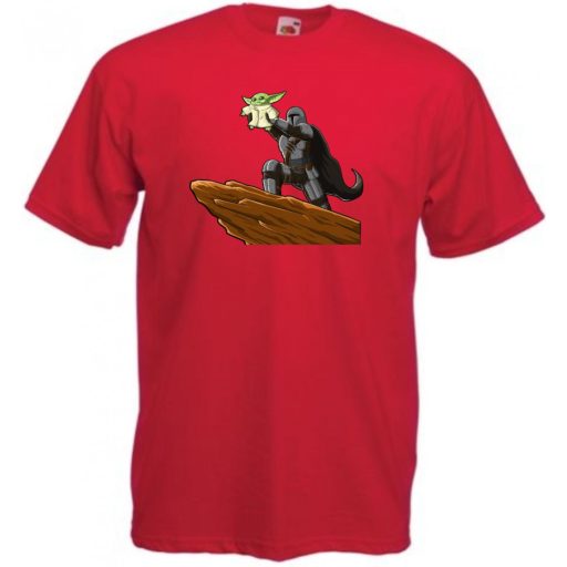 Humor-paródia BABYODA, megszületett gyerek rövid ujjú póló