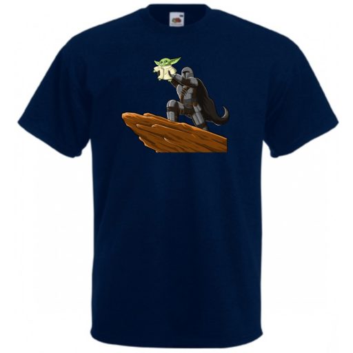 Humor-paródia BABYODA, megszületett gyerek rövid ujjú póló