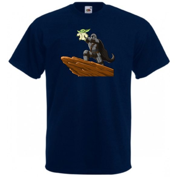 Humor-paródia BABYODA, megszületett gyerek rövid ujjú póló