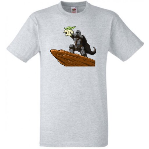 Humor-paródia BABYODA, megszületett gyerek rövid ujjú póló