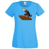 Humor-paródia BABYODA, megszületett női rövid ujjú póló