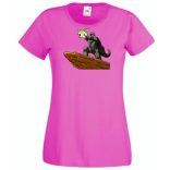 Humor-paródia BABYODA, megszületett női rövid ujjú póló