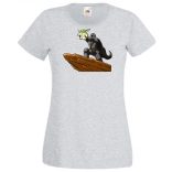 Humor-paródia BABYODA, megszületett női rövid ujjú póló