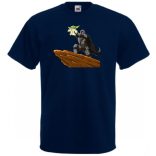 Humor-paródia BABYODA, megszületett férfi rövid ujjú póló