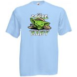 Humor-paródia BABYODA, The Force... gyerek rövid ujjú póló