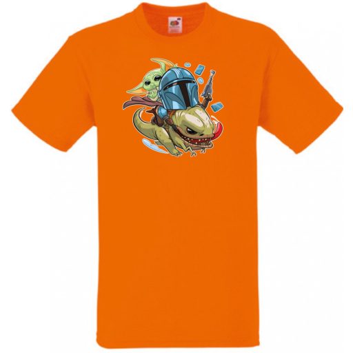 Humor-paródia BABYODA gyerek rövid ujjú póló