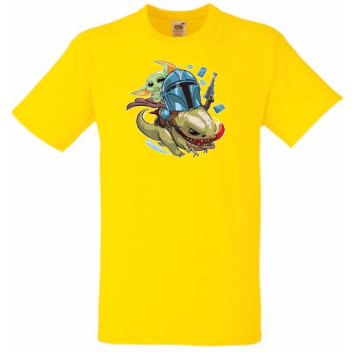 Humor-paródia BABYODA gyerek rövid ujjú póló