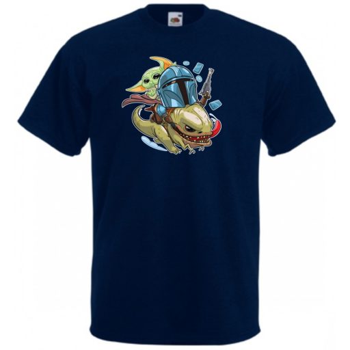 Humor-paródia BABYODA gyerek rövid ujjú póló