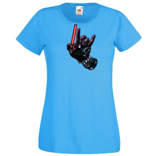 Humor-paródia Darth Vader Screaming Hands inspire női rövid ujjú póló