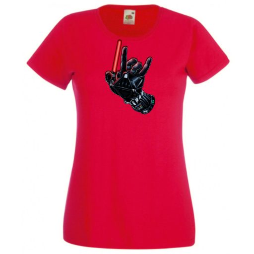 Humor-paródia Darth Vader Screaming Hands inspire női rövid ujjú póló