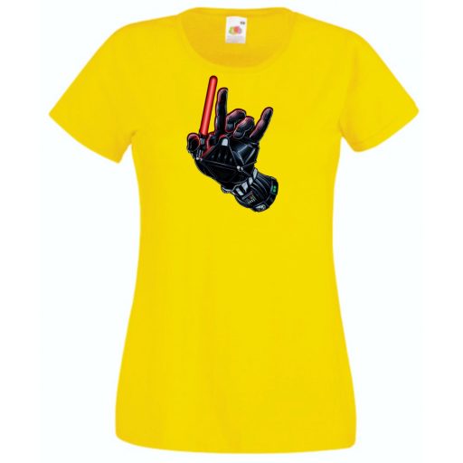 Humor-paródia Darth Vader Screaming Hands inspire női rövid ujjú póló
