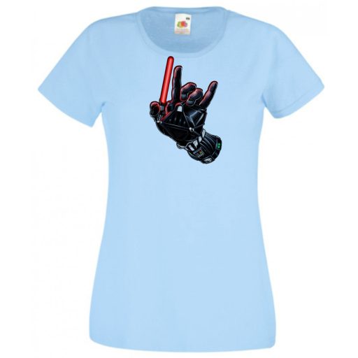 Humor-paródia Darth Vader Screaming Hands inspire női rövid ujjú póló