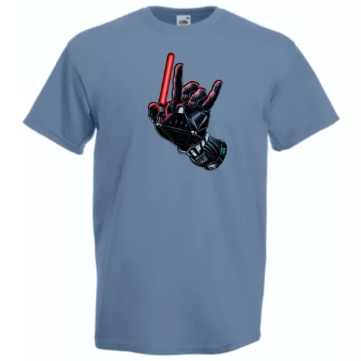 Humor-paródia Darth Vader Screaming Hands inspire férfi rövid ujjú póló