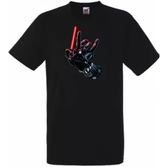   Humor-paródia Darth Vader Screaming Hands inspire férfi rövid ujjú póló