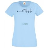 Coffee EKG női rövid ujjú póló