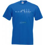 Coffee EKG férfi rövid ujjú póló