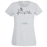 Imádom a baglyokat, EKG női rövid ujjú póló