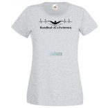 EKG Sport - Heartbeat of a Swimmer- úszás női rövid ujjú póló