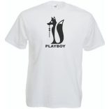 Humor Playboy Fox férfi rövid ujjú póló