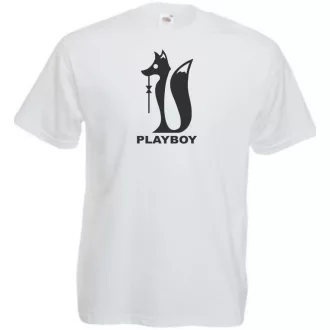 Humor Playboy Fox férfi rövid ujjú póló