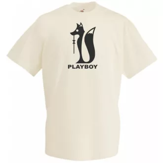 Humor Playboy Fox férfi rövid ujjú póló