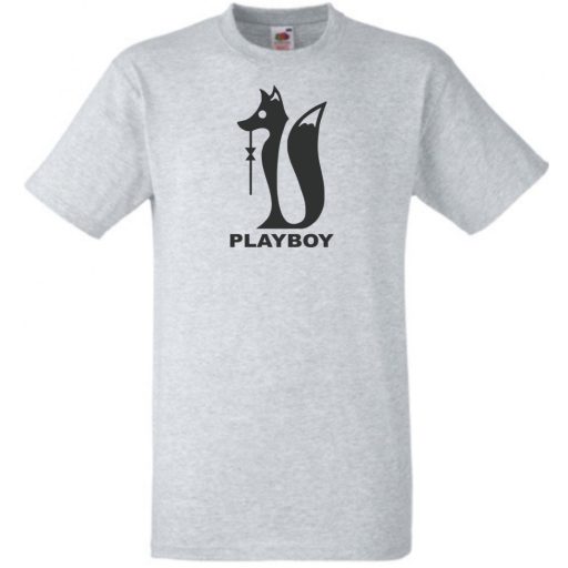 Humor Playboy Fox férfi rövid ujjú póló