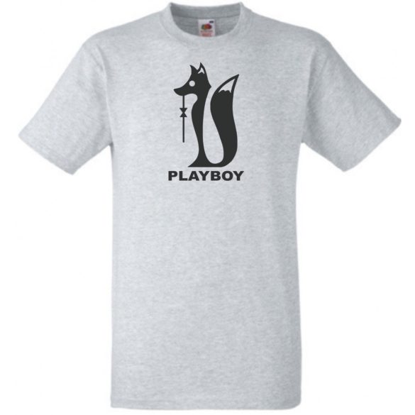 Humor Playboy Fox férfi rövid ujjú póló