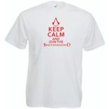 Keep Calm Assassin férfi rövid ujjú póló