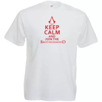 Keep Calm Assassin férfi rövid ujjú póló