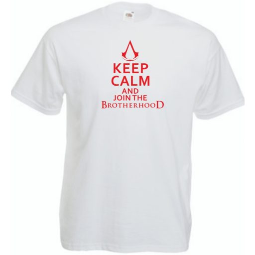 Keep Calm Assassin férfi rövid ujjú póló