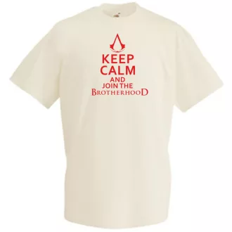 Keep Calm Assassin férfi rövid ujjú póló