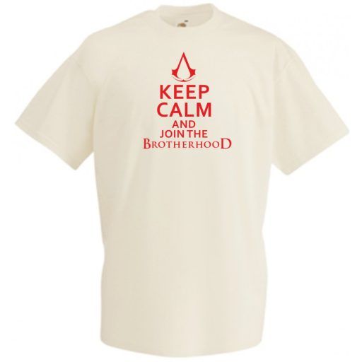 Keep Calm Assassin férfi rövid ujjú póló