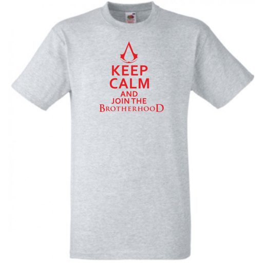 Keep Calm Assassin férfi rövid ujjú póló