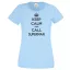 Keep Calm - Superman női rövid ujjú póló