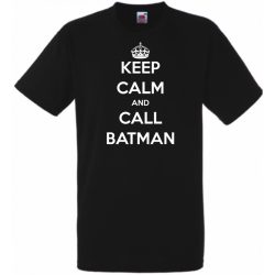 Keep Calm - Batman férfi rövid ujjú póló