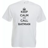 Keep Calm - Batman férfi rövid ujjú póló