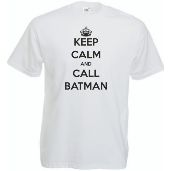 Keep Calm - Batman férfi rövid ujjú póló