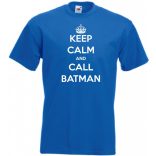 Keep Calm - Batman férfi rövid ujjú póló