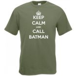 Keep Calm - Batman férfi rövid ujjú póló